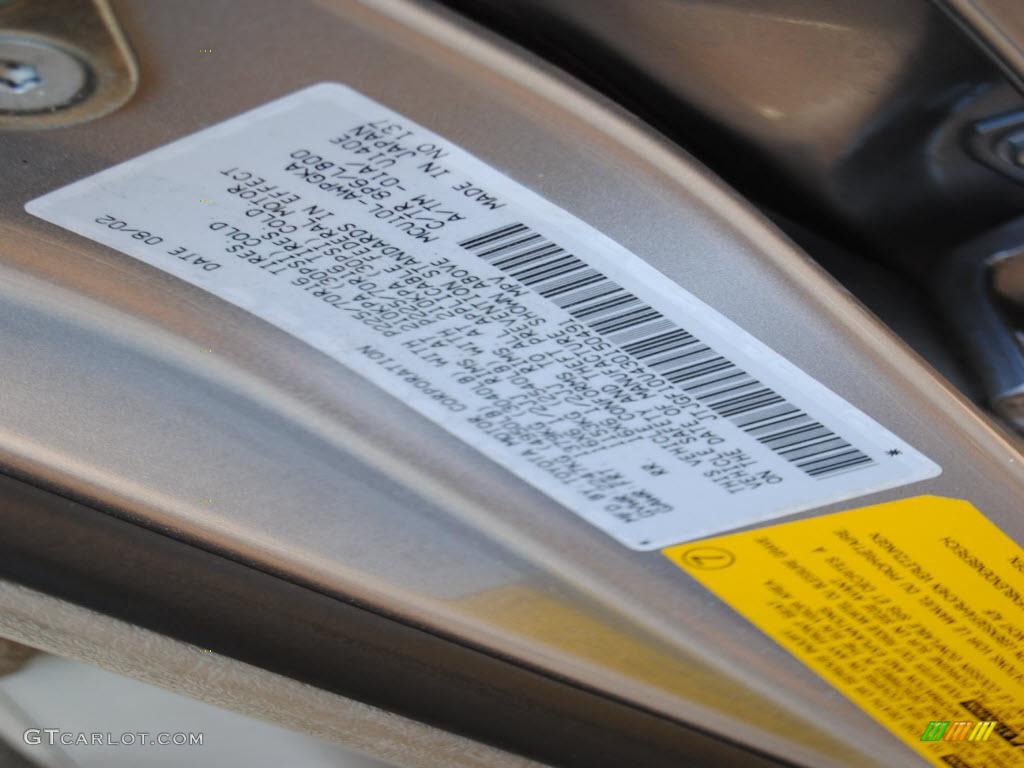 2003 RX 300 - Millenium Silver Metallic / Ivory photo #19
