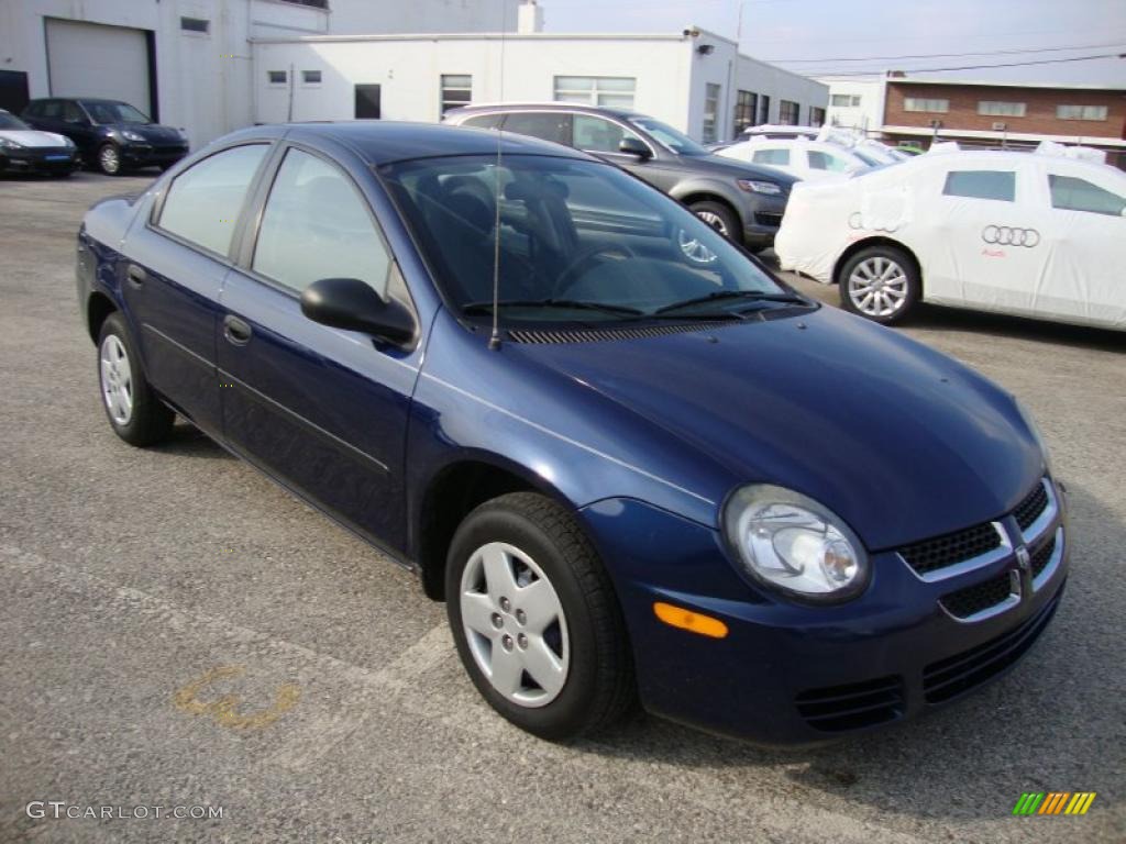 2003 Neon SE - Patriot Blue Pearl / Dark Slate Gray photo #4