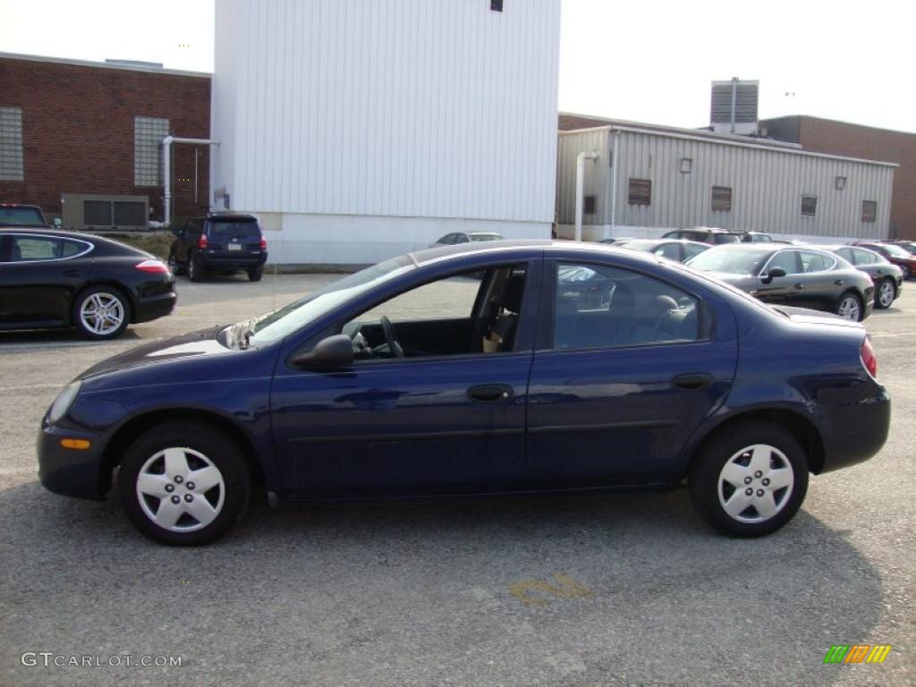 2003 Neon SE - Patriot Blue Pearl / Dark Slate Gray photo #11