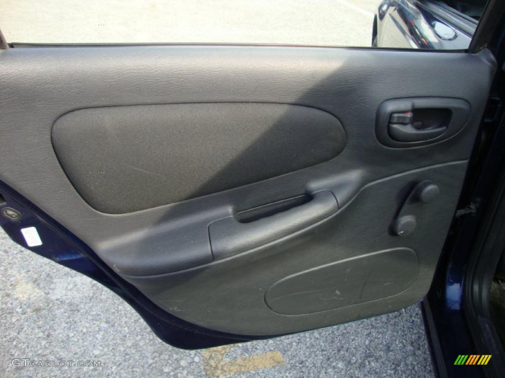 2003 Neon SE - Patriot Blue Pearl / Dark Slate Gray photo #26