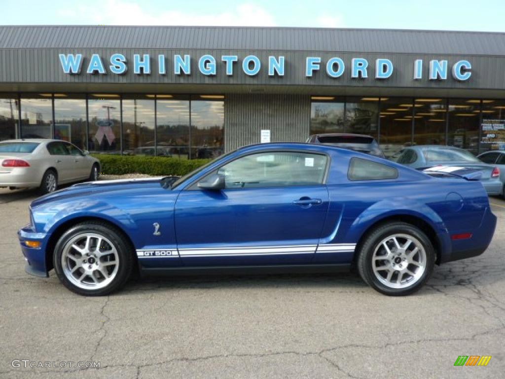 Vista Blue Metallic Ford Mustang