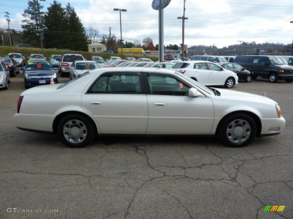 White Diamond Pearl 2002 Cadillac DeVille DHS Exterior Photo #40243307