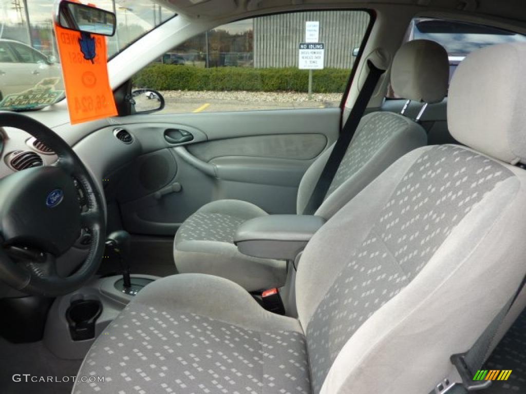 Dark Charcoal Interior 2002 Ford Focus ZX3 Coupe Photo #40243634