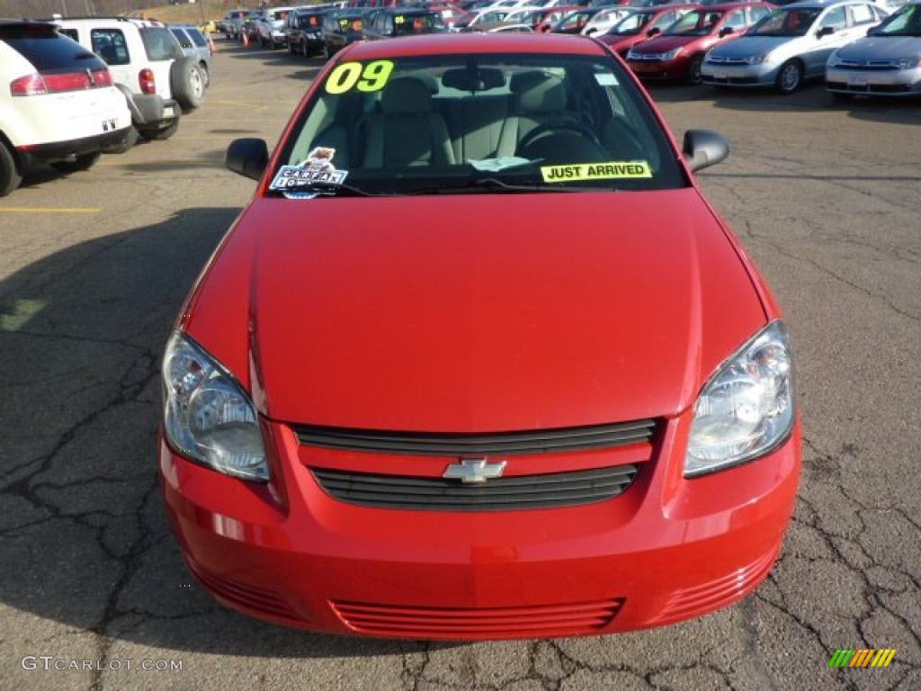 Victory Red 2009 Chevrolet Cobalt LS Coupe Exterior Photo #40243942