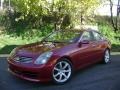 Garnet Fire Metallic - G 35 Sedan Photo No. 1
