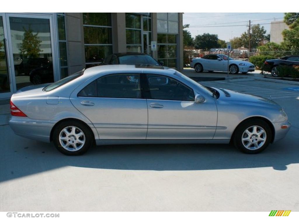 2002 S 500 Sedan - Horizon Blue Metallic / Ash photo #12