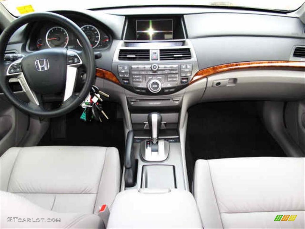 2011 Honda Accord EX-L V6 Sedan Gray Dashboard Photo #40247586