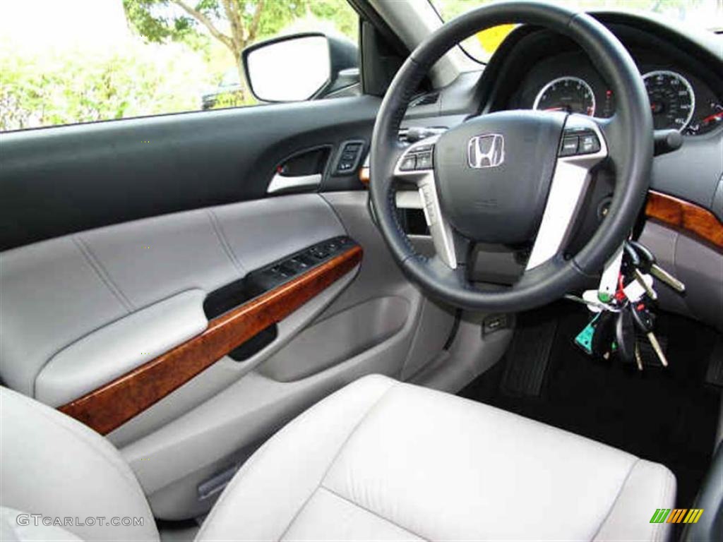 Gray Interior 2011 Honda Accord EX-L V6 Sedan Photo #40247602