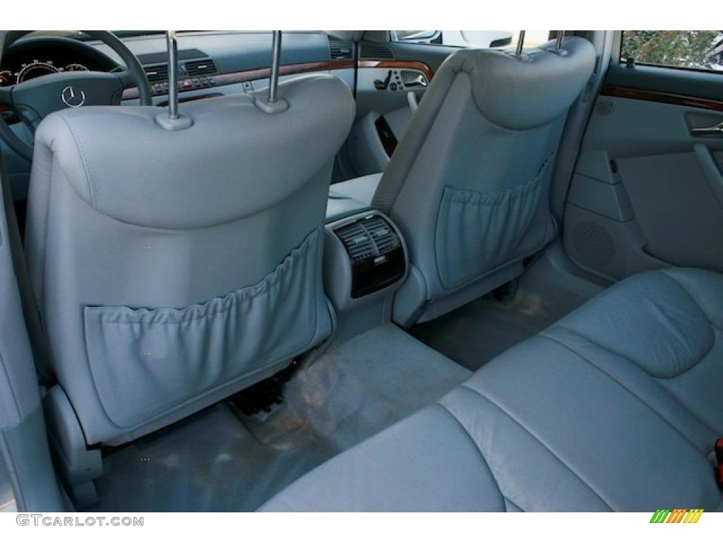 Ash Interior 2002 Mercedes-Benz S 500 Sedan Photo #40247674
