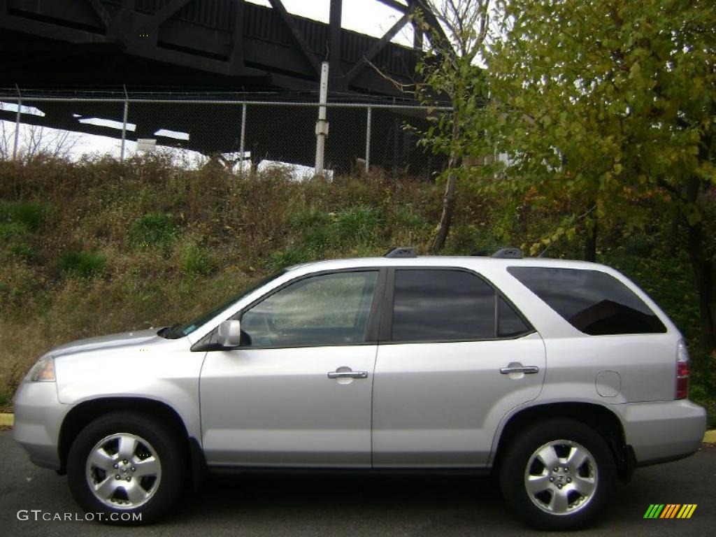 Starlight Silver Metallic 2004 Acura MDX Standard MDX Model Exterior Photo #40247758