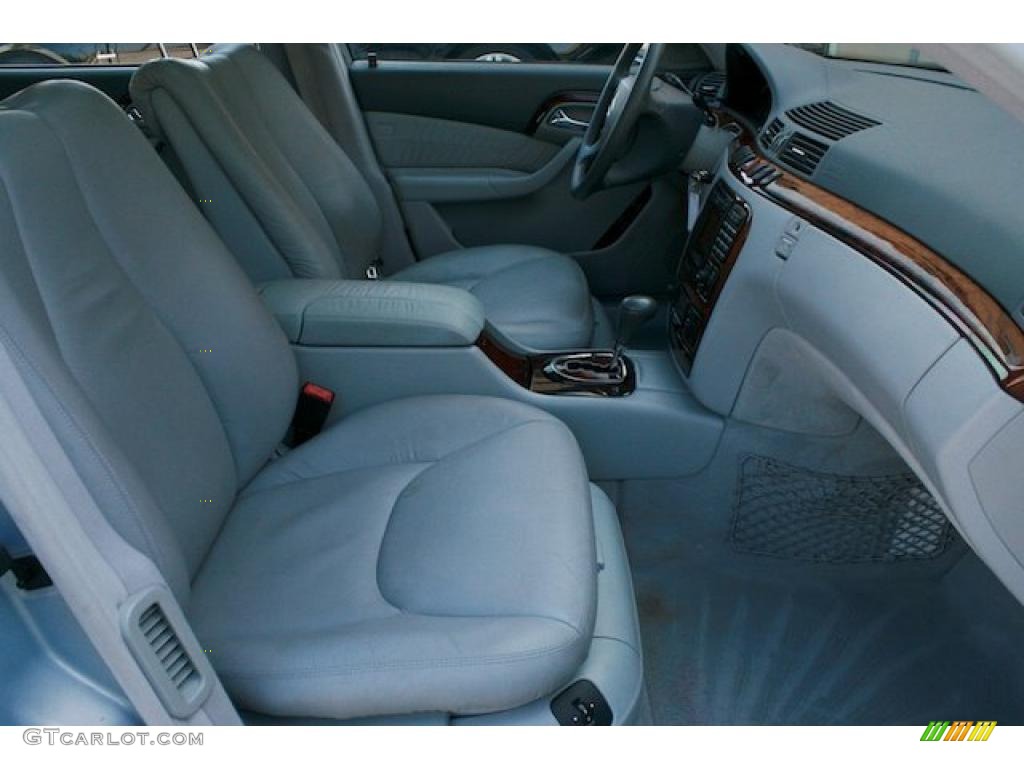 Ash Interior 2002 Mercedes-Benz S 500 Sedan Photo #40247782
