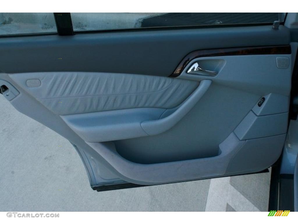 2002 Mercedes-Benz S 500 Sedan Ash Door Panel Photo #40247894