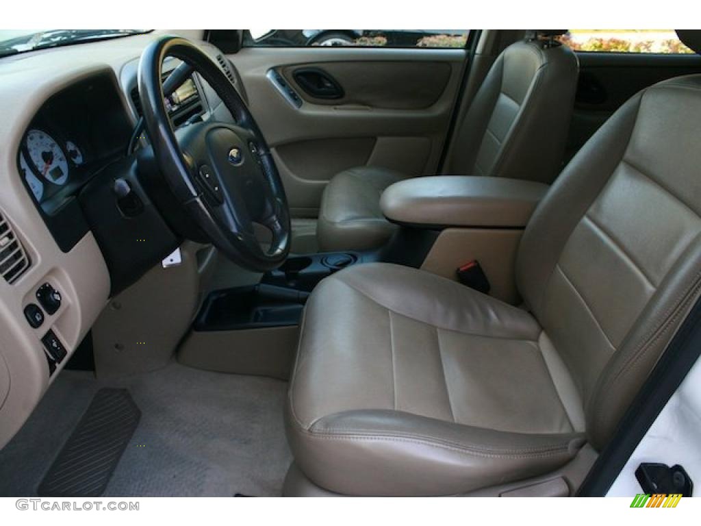 Medium Dark Pebble Interior 2003 Ford Escape XLT V6 Photo #40248154
