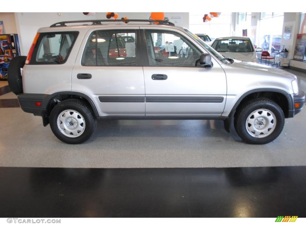 2001 CR-V LX 4WD - Satin Silver Metallic / Dark Gray photo #8