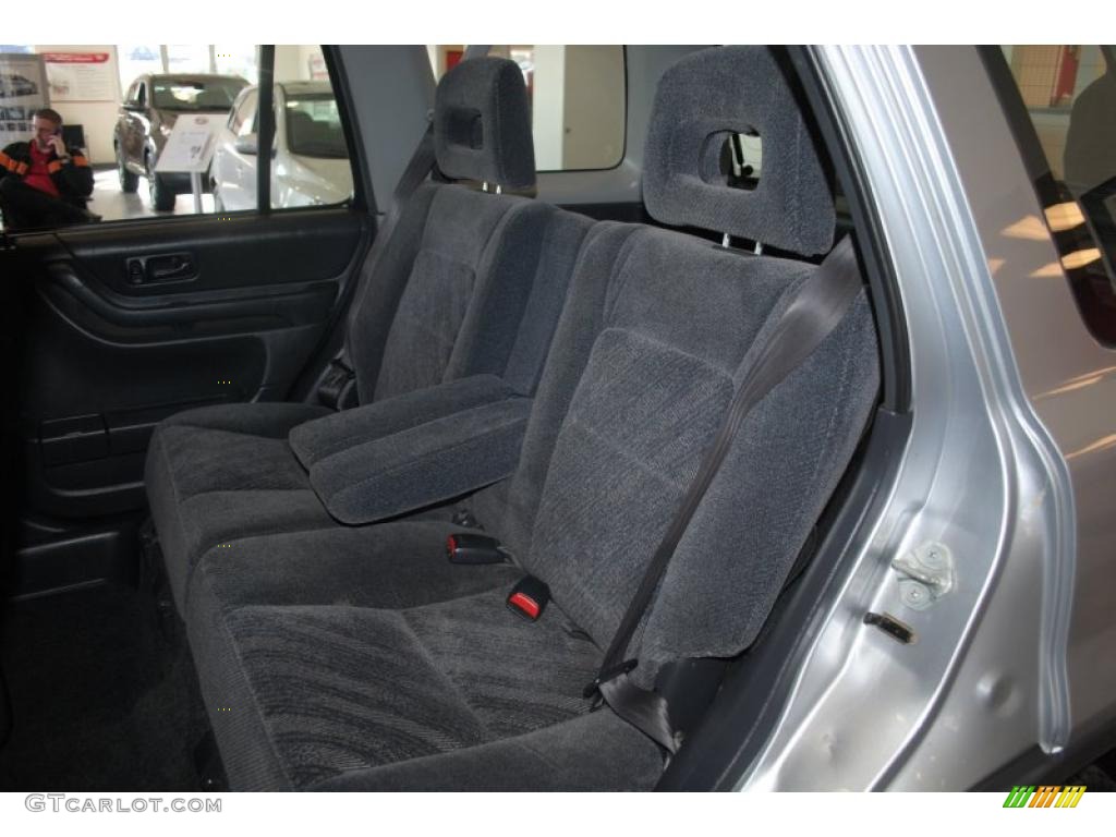2001 CR-V LX 4WD - Satin Silver Metallic / Dark Gray photo #17