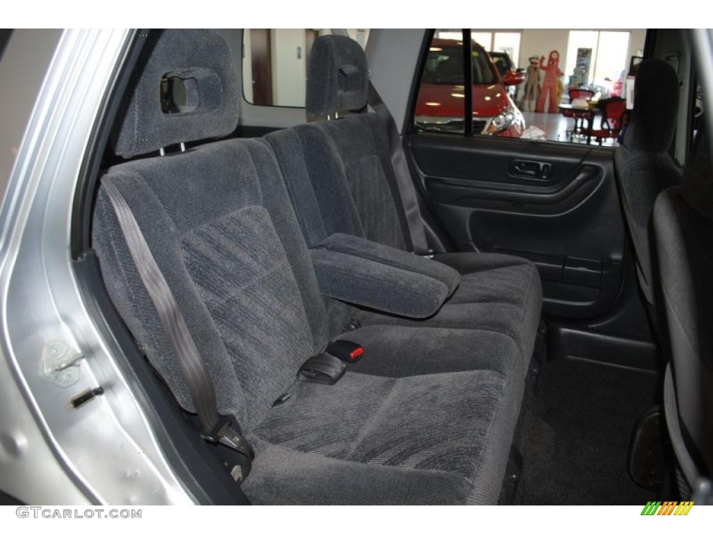 2001 CR-V LX 4WD - Satin Silver Metallic / Dark Gray photo #18