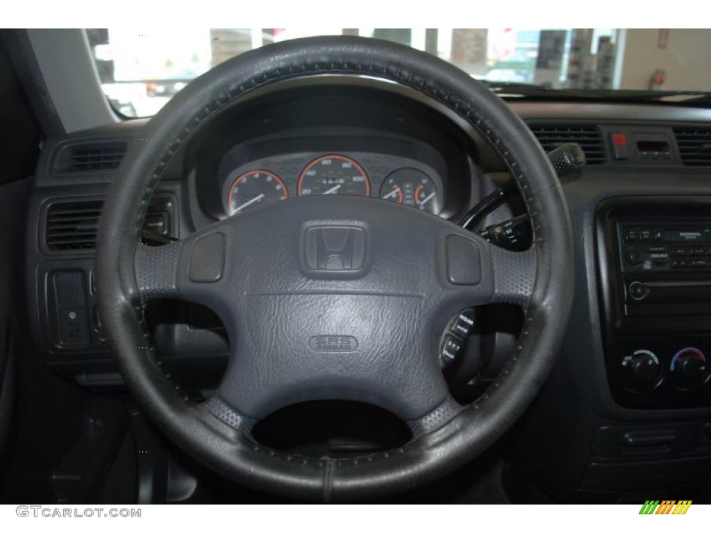 2001 CR-V LX 4WD - Satin Silver Metallic / Dark Gray photo #32