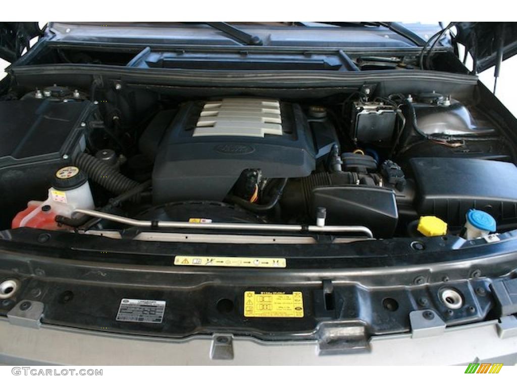 2008 Range Rover V8 HSE - Java Black Pearlescent / Jet Black photo #46