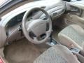 Medium Prairie Tan 2003 Ford Escort ZX2 Coupe Interior Color