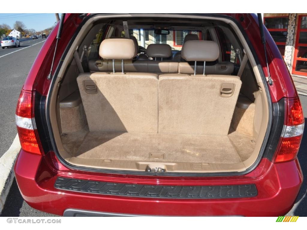2003 Acura MDX Standard MDX Model Trunk Photo #40252678