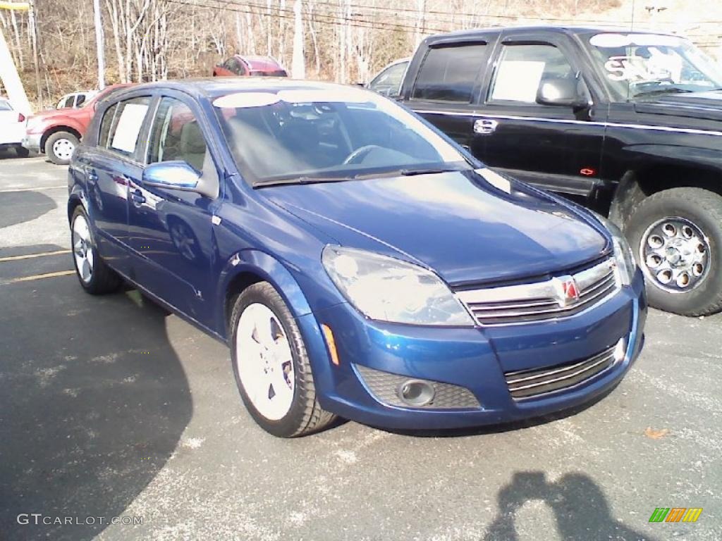 2008 Astra XR Sedan - Twilight Blue / Charcoal photo #1
