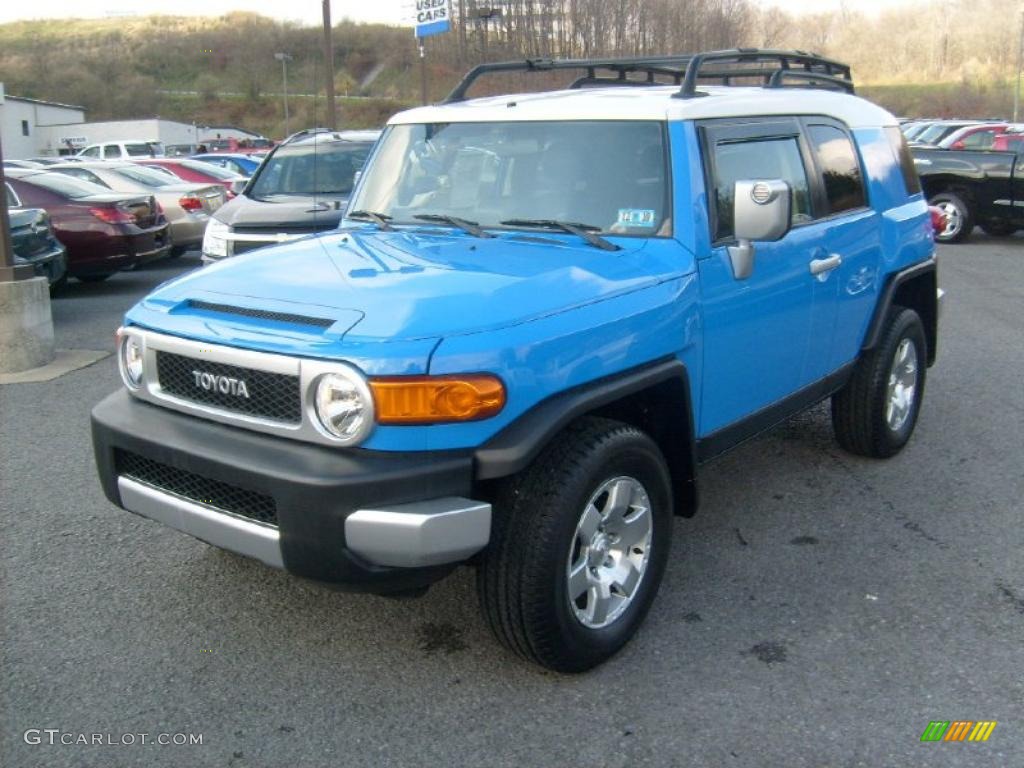 2007 FJ Cruiser 4WD - Voodoo Blue / Dark Charcoal photo #3