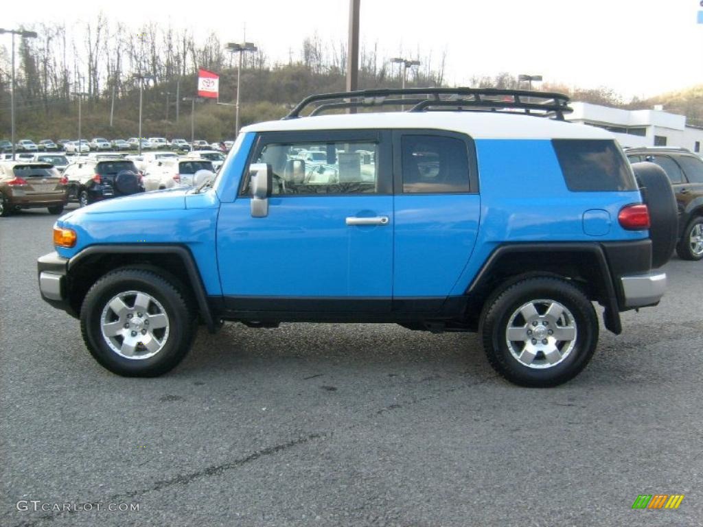 2007 FJ Cruiser 4WD - Voodoo Blue / Dark Charcoal photo #4