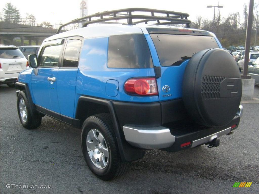 2007 FJ Cruiser 4WD - Voodoo Blue / Dark Charcoal photo #5
