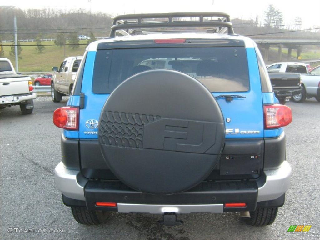 2007 FJ Cruiser 4WD - Voodoo Blue / Dark Charcoal photo #6