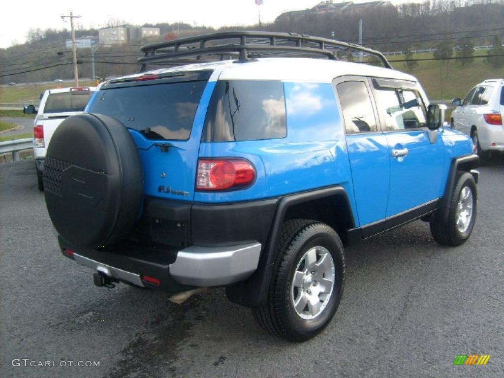 2007 FJ Cruiser 4WD - Voodoo Blue / Dark Charcoal photo #7
