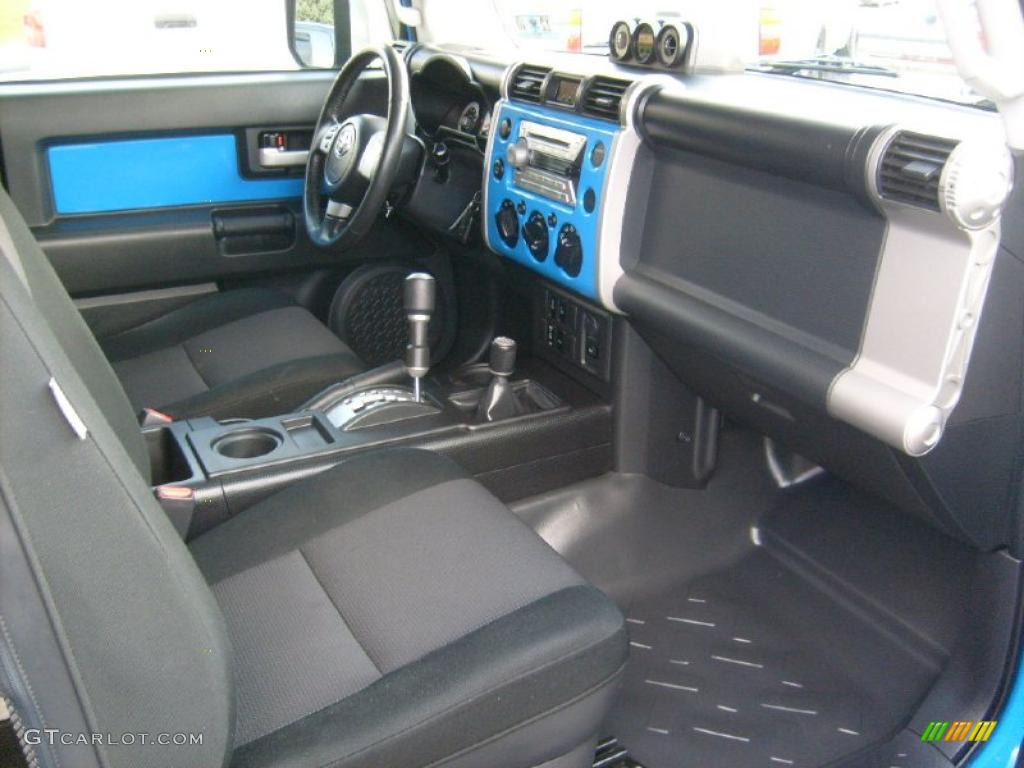 2007 FJ Cruiser 4WD - Voodoo Blue / Dark Charcoal photo #10