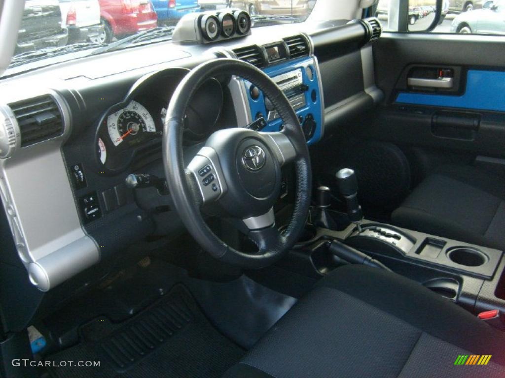 2007 FJ Cruiser 4WD - Voodoo Blue / Dark Charcoal photo #12