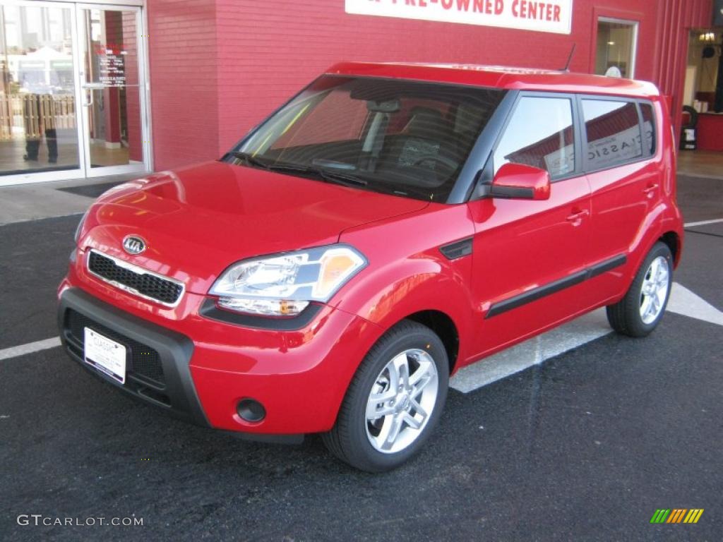 Molten Red 2011 Kia Soul + Exterior Photo #40254880