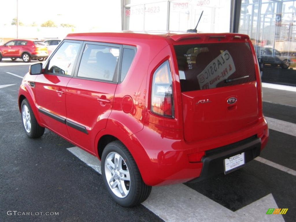 Molten Red 2011 Kia Soul + Exterior Photo #40254914