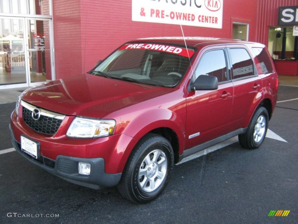 Redfire Metallic Mazda Tribute