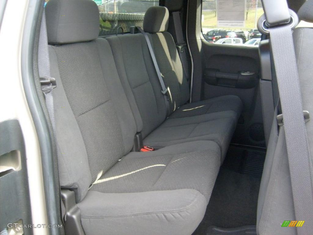 Ebony Interior 2007 Chevrolet Silverado 2500HD LT Extended Cab 4x4 Photo #40255894