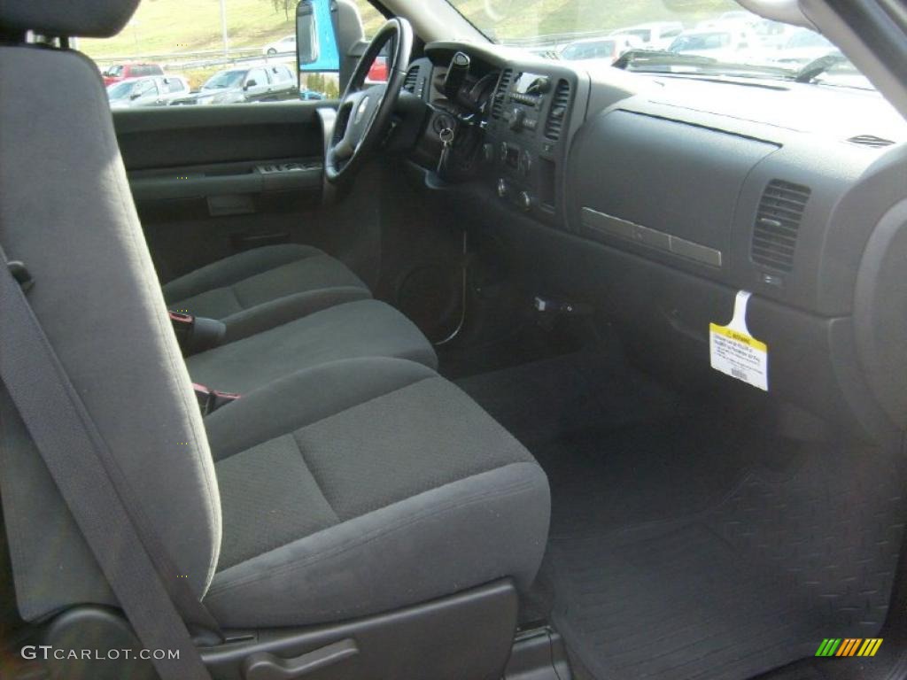 2007 Chevrolet Silverado 2500HD LT Extended Cab 4x4 Ebony Dashboard Photo #40255910