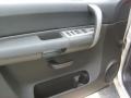 Ebony 2007 Chevrolet Silverado 2500HD LT Extended Cab 4x4 Door Panel