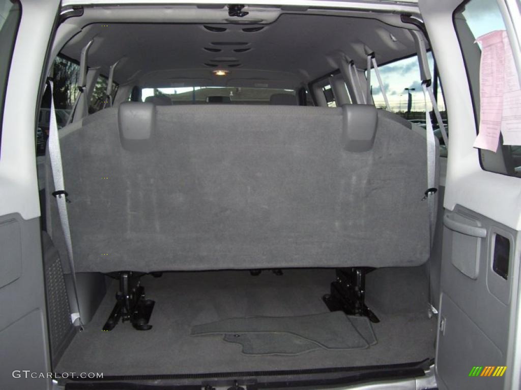 Medium Flint Interior 2010 Ford E Series Van E350 XLT Passenger Photo #40257234