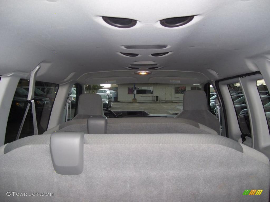 Medium Flint Interior 2010 Ford E Series Van E350 XLT Passenger Photo #40257250