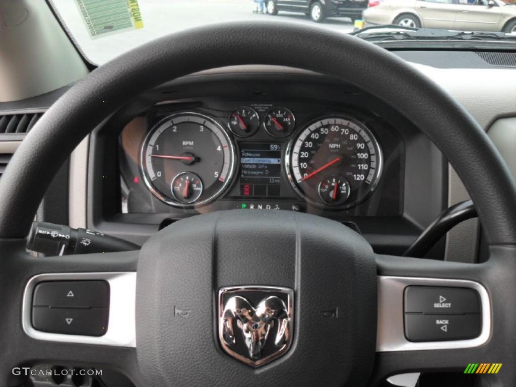 2011 Dodge Ram 3500 HD ST Crew Cab 4x4 Dually Gauges Photo #40257302