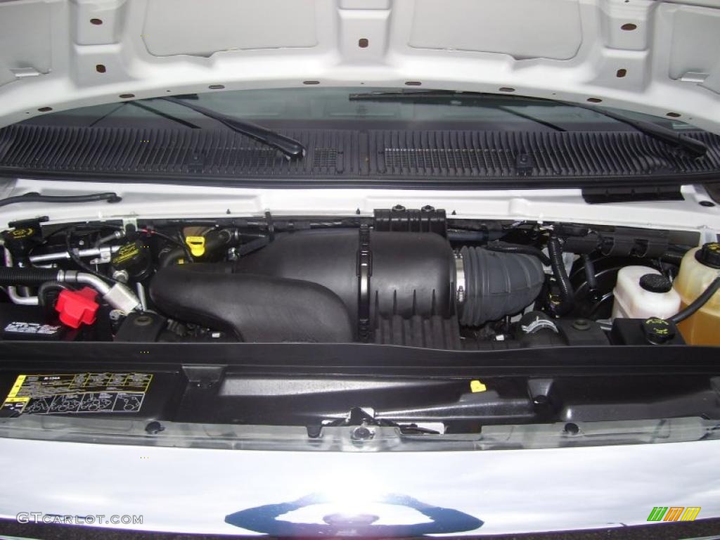 2010 Ford E Series Van E350 XLT Passenger Engine Photos