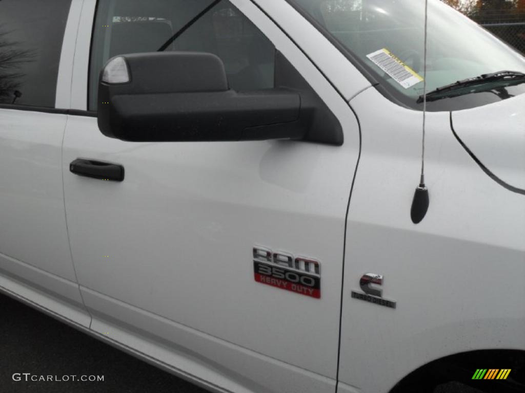 2011 Dodge Ram 3500 HD ST Crew Cab 4x4 Dually Marks and Logos Photo #40257514