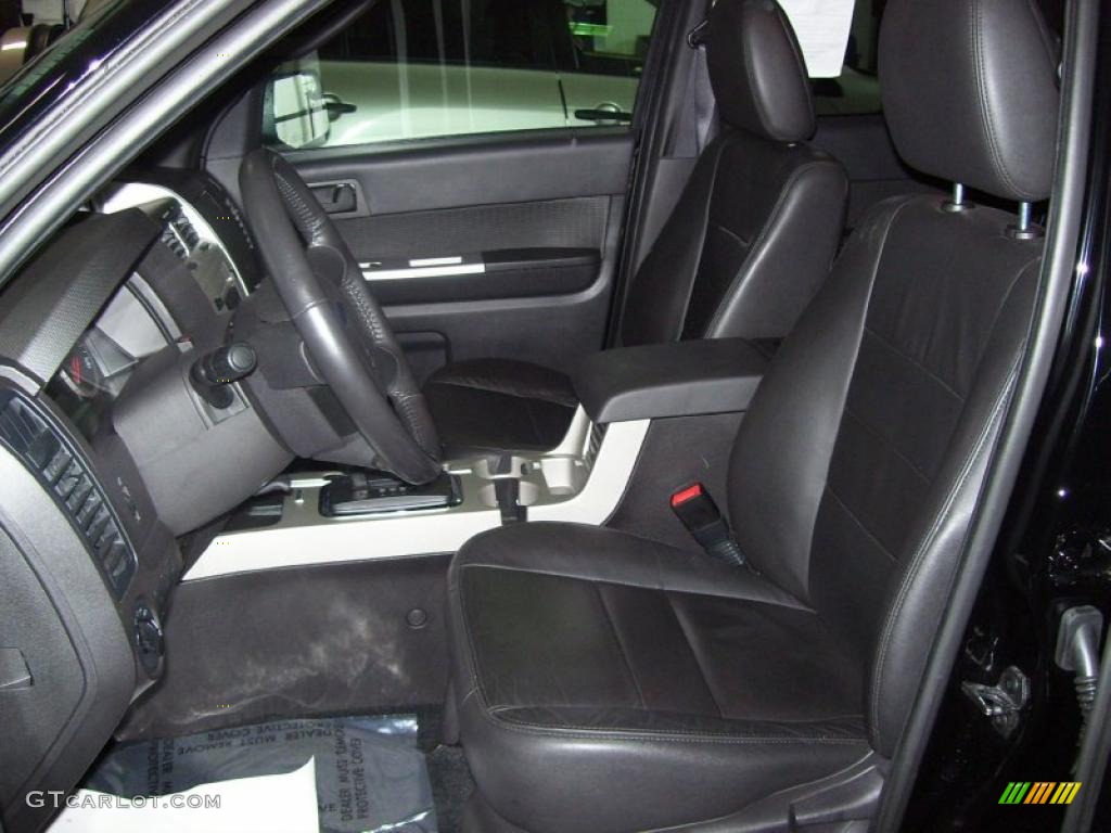 2010 Escape XLT 4WD - Black / Charcoal Black photo #17