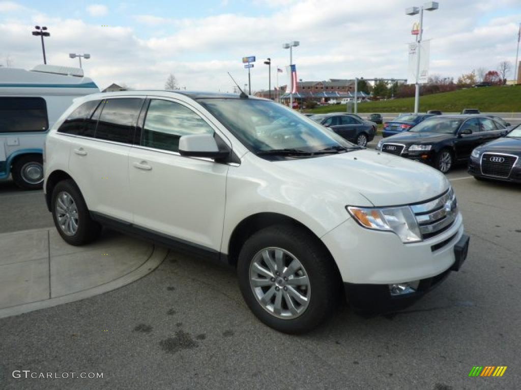 White Suede 2009 Ford Edge Limited AWD Exterior Photo #40259214