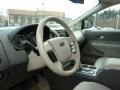 2009 Ford Edge Camel Interior Steering Wheel Photo
