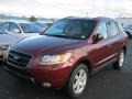 2008 Dark Cherry Red Hyundai Santa Fe Limited  photo #1