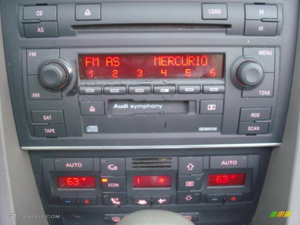 2004 Audi A4 1.8T Cabriolet Controls Photo #40260186