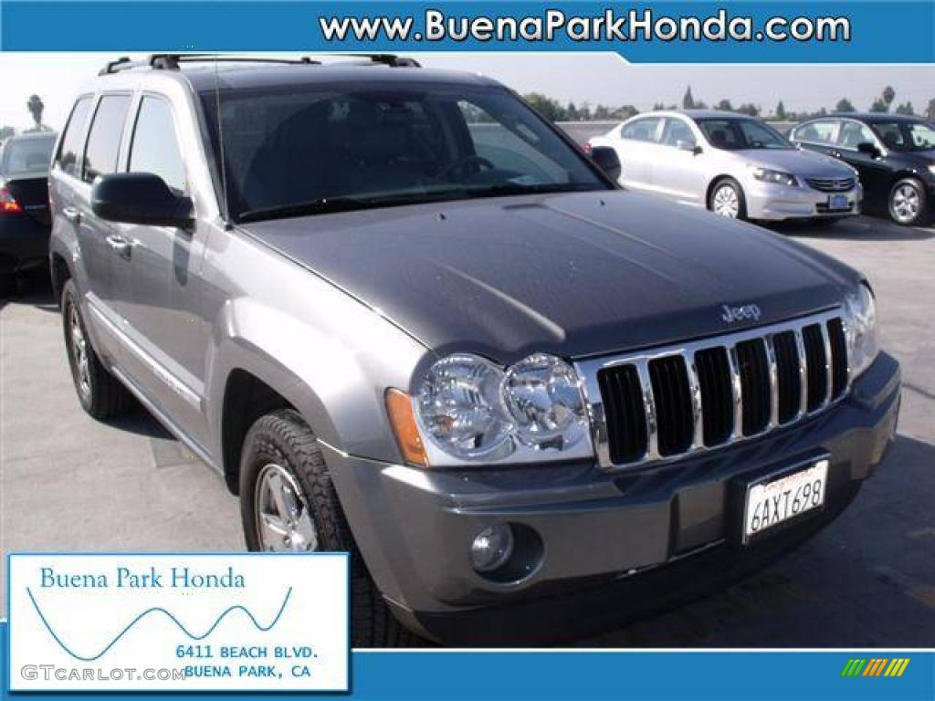 2007 Grand Cherokee Limited 4x4 - Mineral Gray Metallic / Medium Slate Gray photo #1