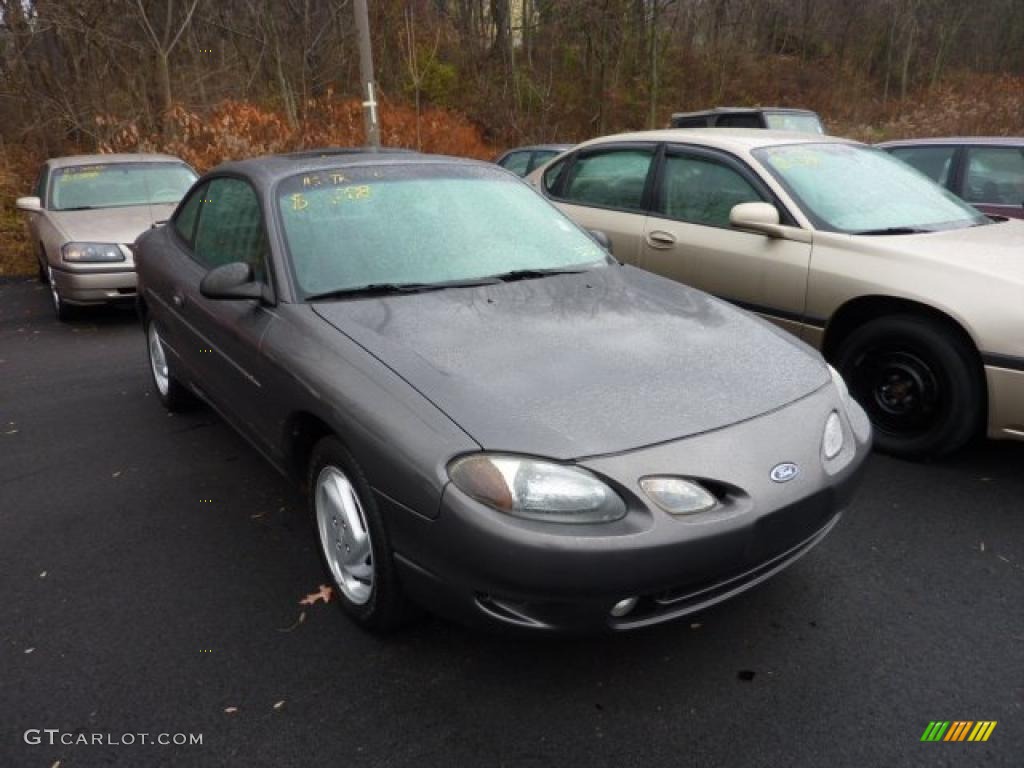 2002 Escort ZX2 Coupe - Dark Shadow Gray Metallic / Dark Gray photo #1